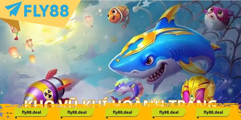 Kho vũ khí bắn cá có số lượng hoành tráng Kho vũ khí bắn cá có số lượng hoành tráng